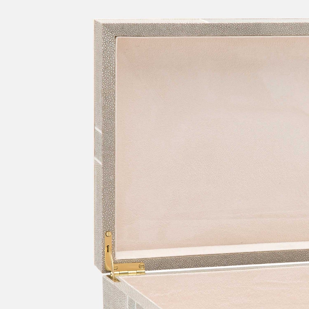 Breck Faux Shagreen Box - Set of 2
