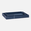 Breck Faux Shagreen Tray - Set of 2