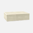 Breck XL Faux Shagreen Box