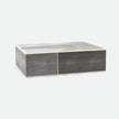 Breck XL Faux Shagreen Box