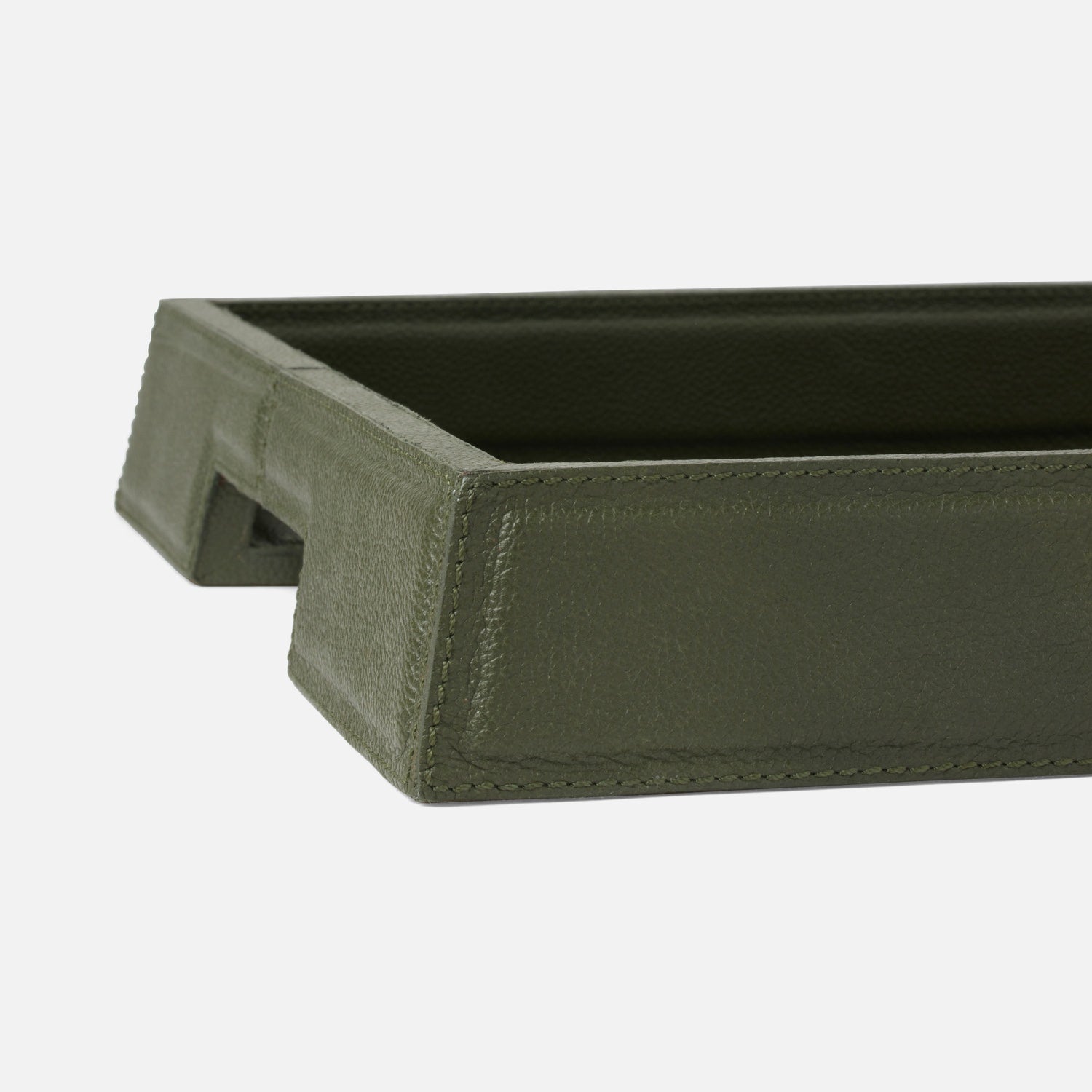 Bryant Leather Tray - Set of 2