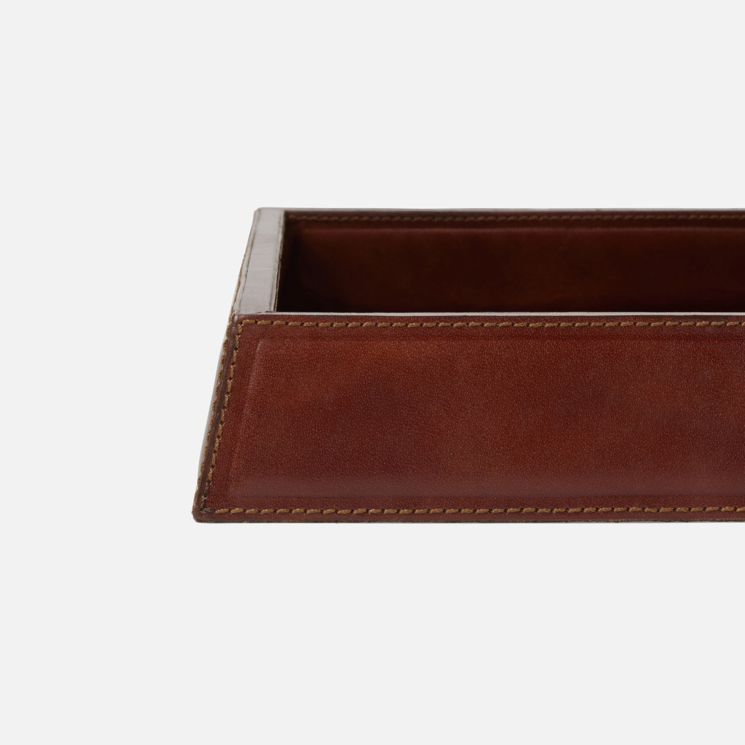 Bryant Leather Tray - Set of 2
