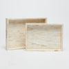 Dakota Bone Tray - Set of 2