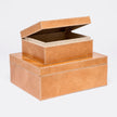 Dante Leather Box - Set of 2