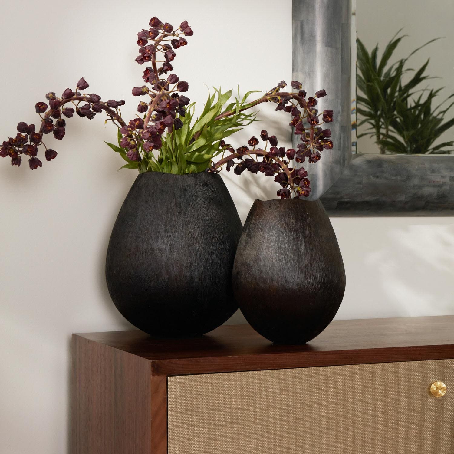 Delia Mango Wood Vase - Multiple of 2