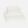 Della Handcrafted Eggshell Box - Set of 2