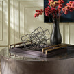 Delrae Leather Tray - Set of 2