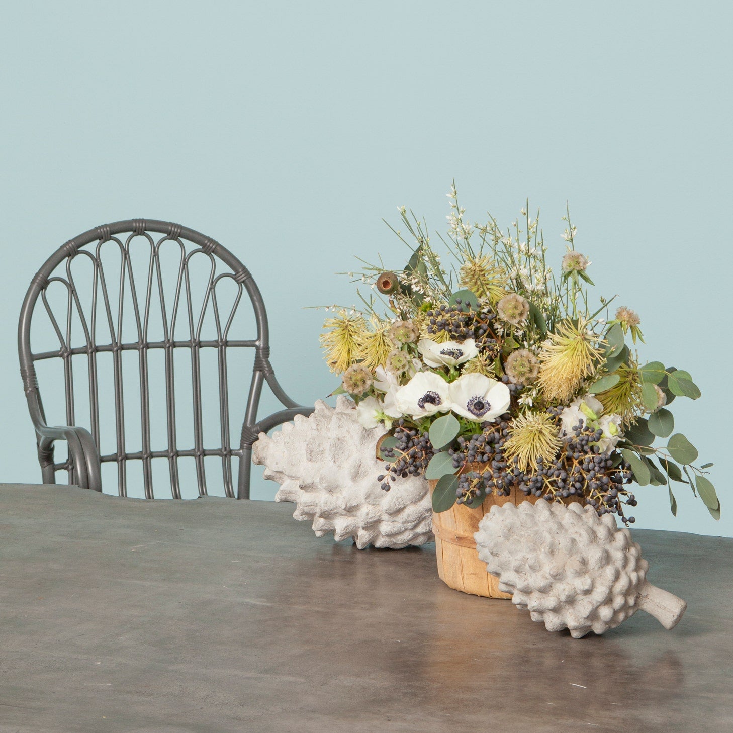 Desmond Concrete Sculpture - Set of 2