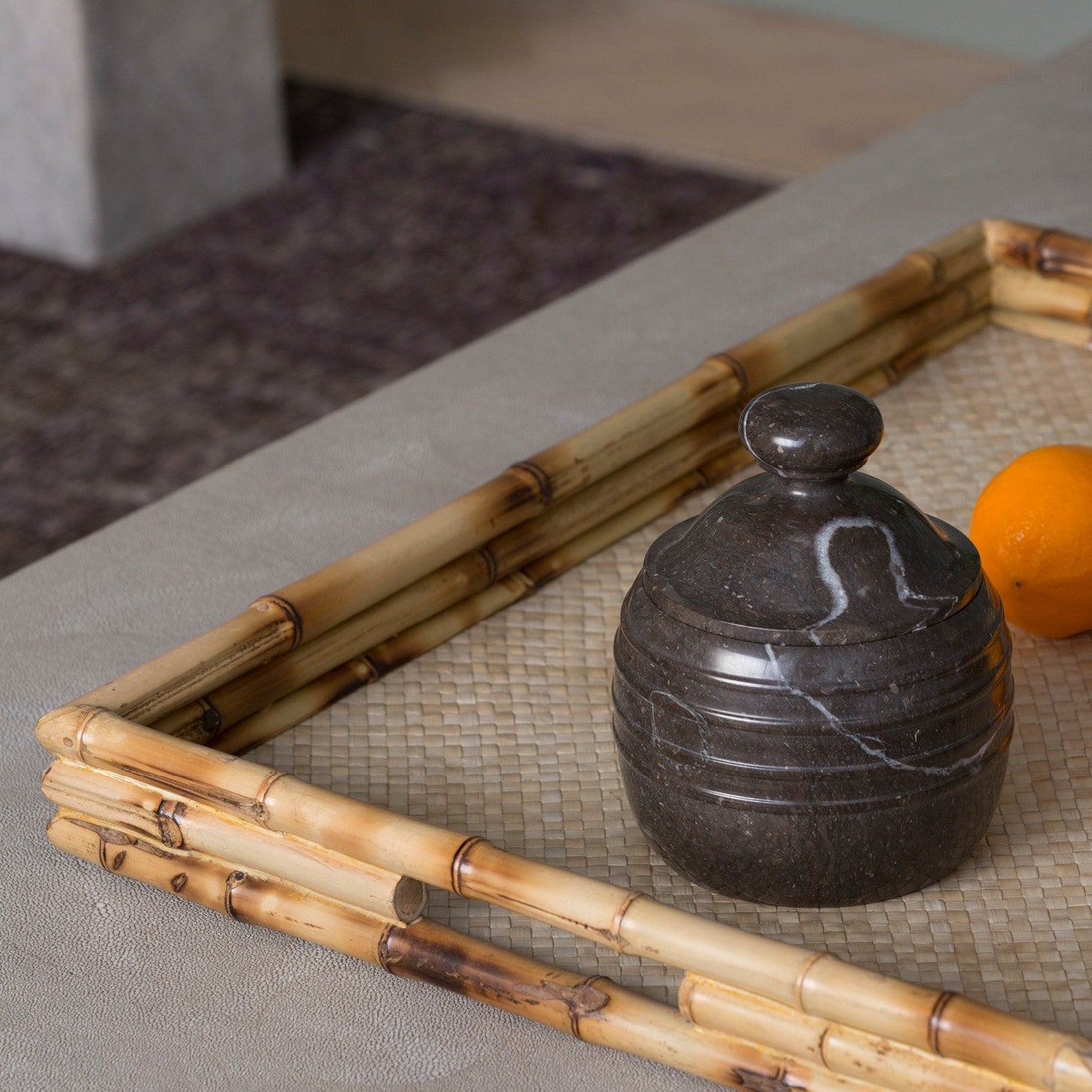 Dulcy Bamboo Tray - Set of 2