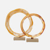 Eldoris Circular Sculpture - Set of 2