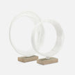 Eldoris Circular Sculpture - Set of 2