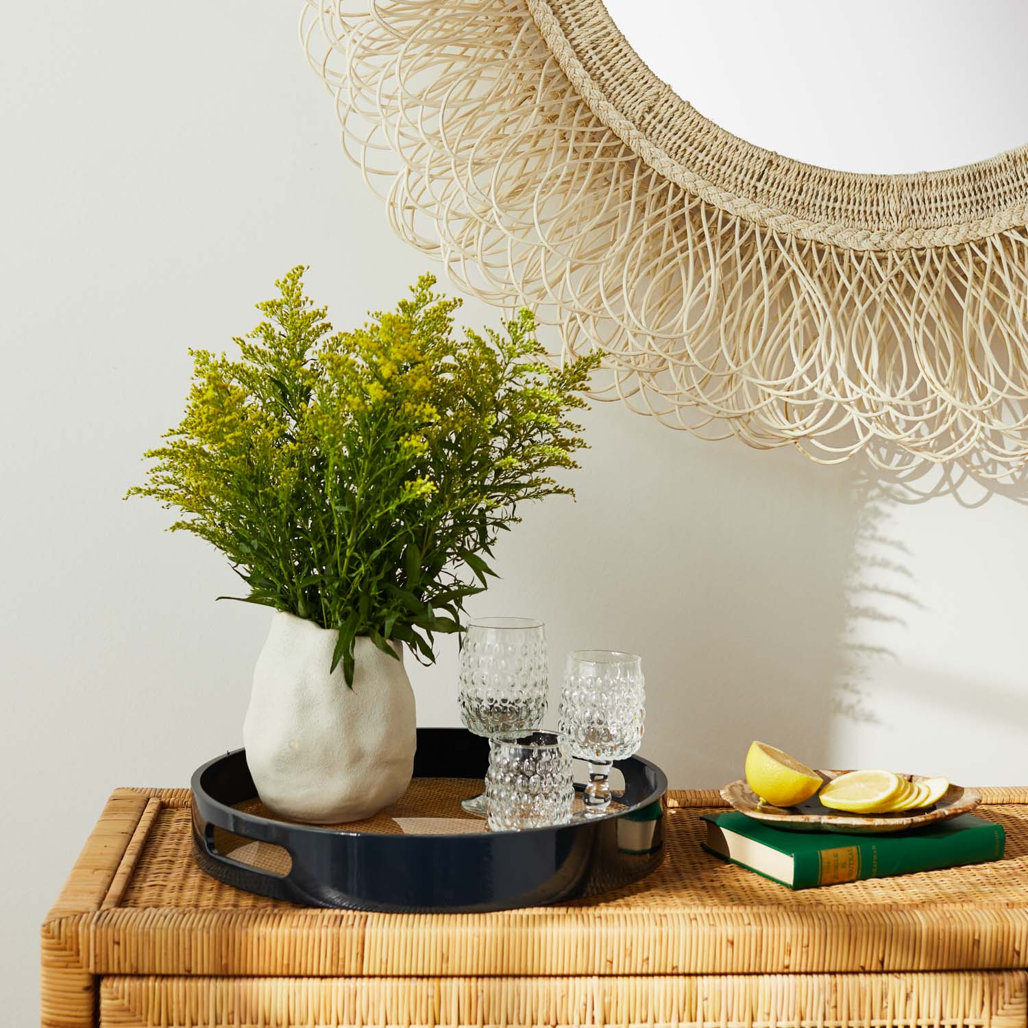 Elijah Round Tray - Set of 2