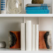 Eskor Wood & Resin Bookend Set