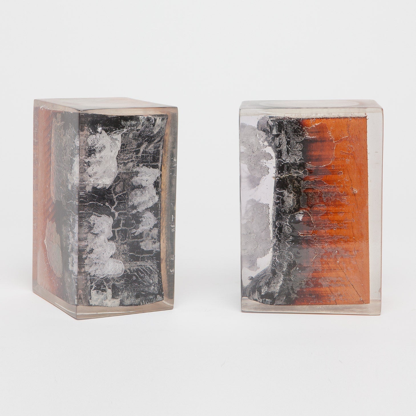 Eskor Wood & Resin Bookend Set