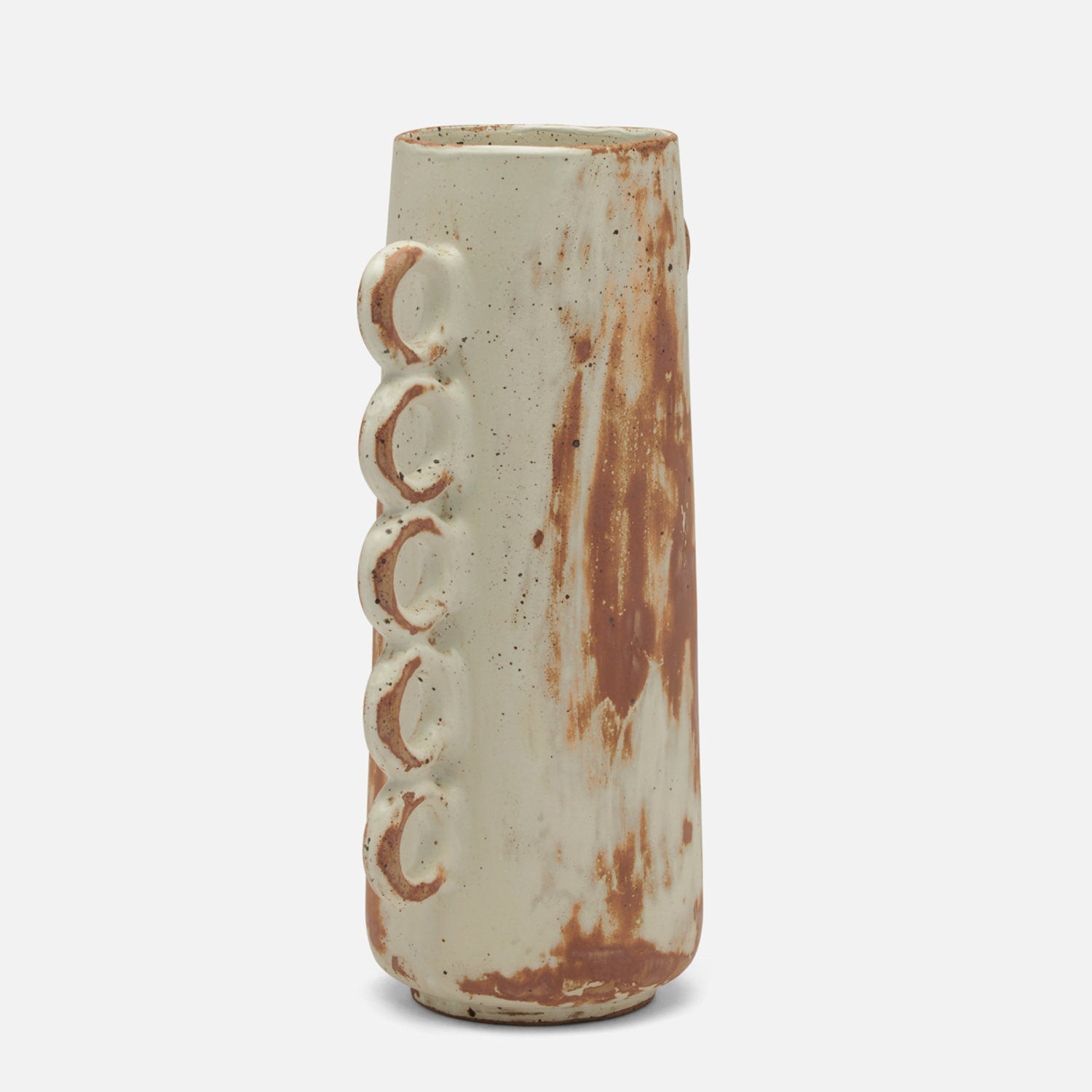 Hollie Mid-Century Stoneware Vase - Set of 2