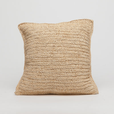 Jasper Natural Raffia Pillow - Set of 2