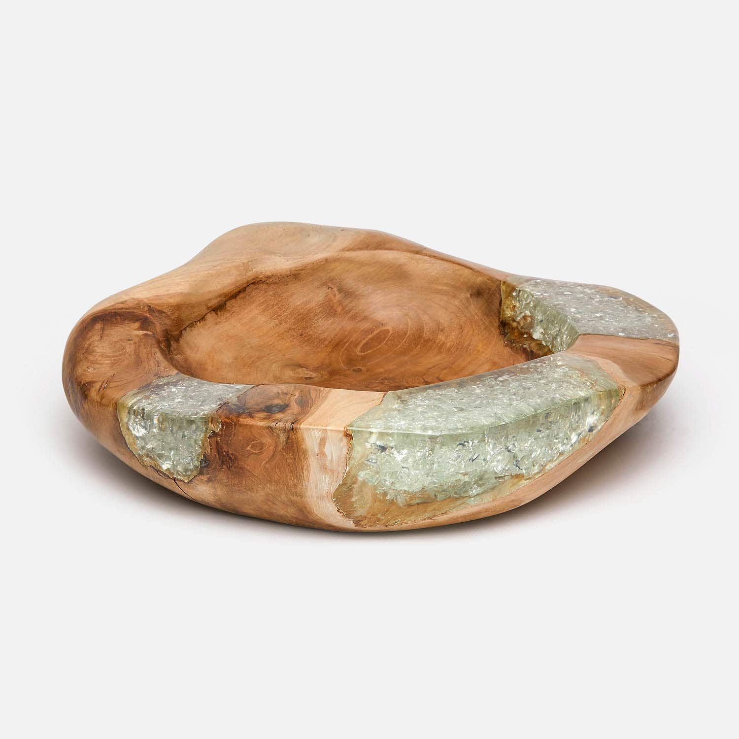 Kyla Glass Resin Bowl - Set of 2