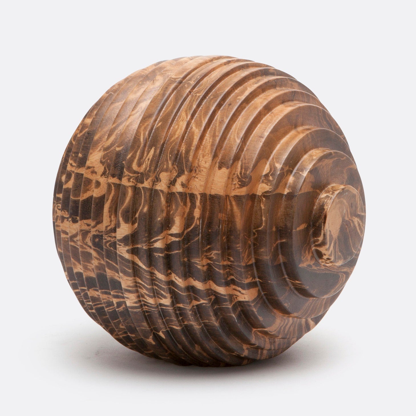 Maddux Decorative Wood Sphere - Set of 2