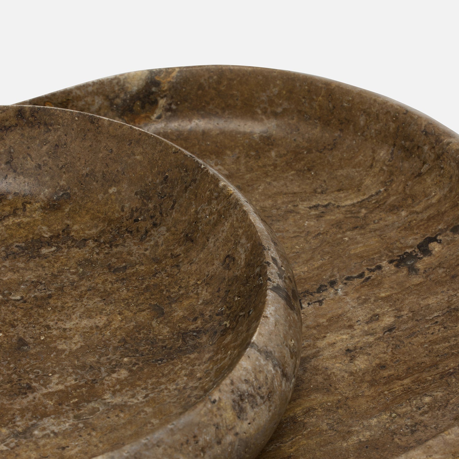 Malka Travertine Tray - Set of 2