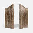 Melo Stone Bookend Set