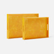 Milan Resin Tray - Set of 2