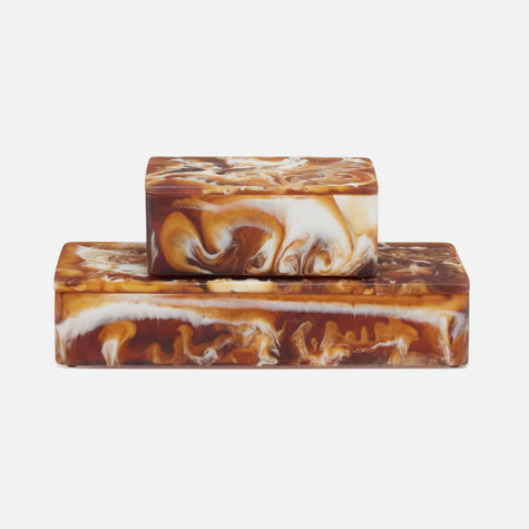 Osias Resin Box - Set of 2