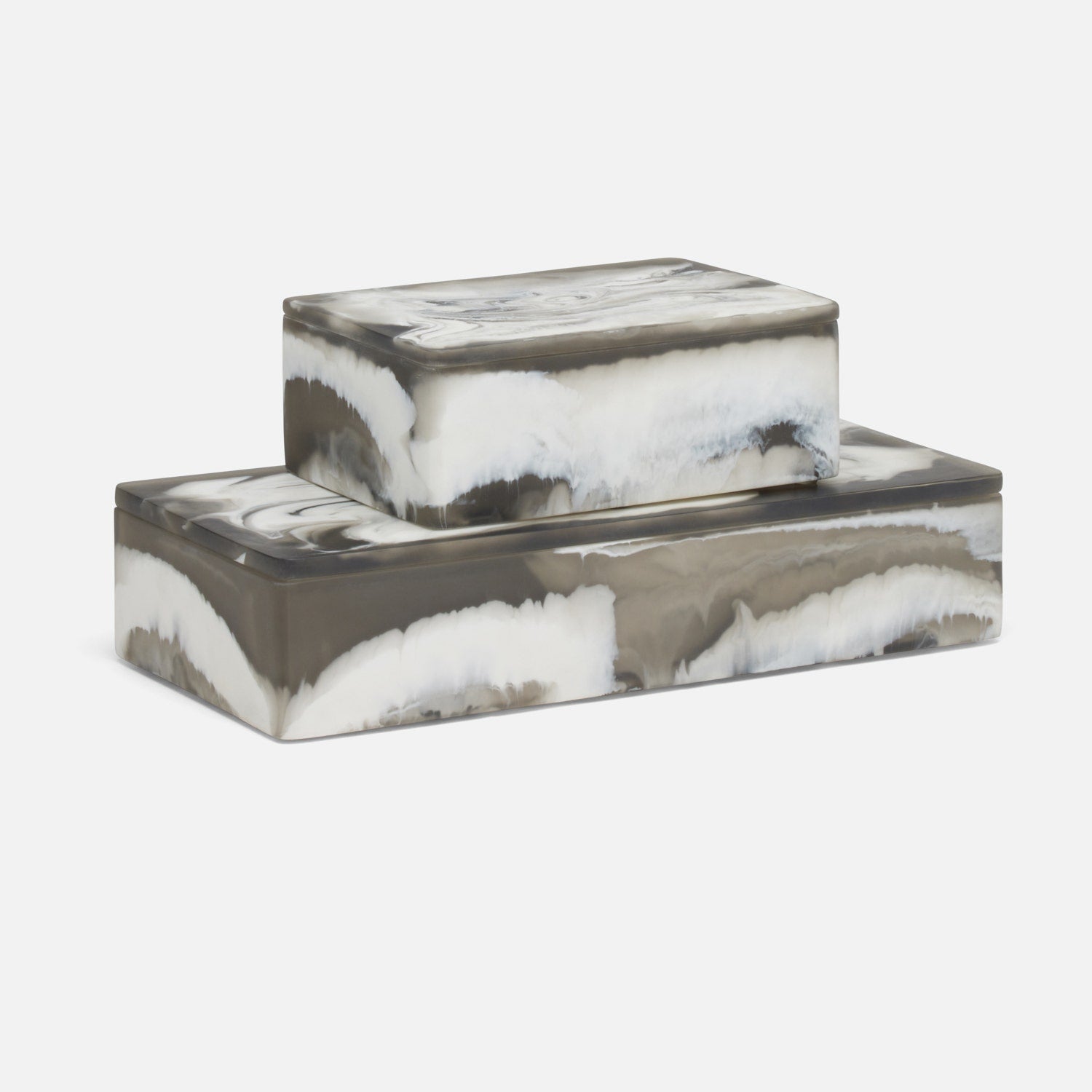 Osias Resin Box - Set of 2