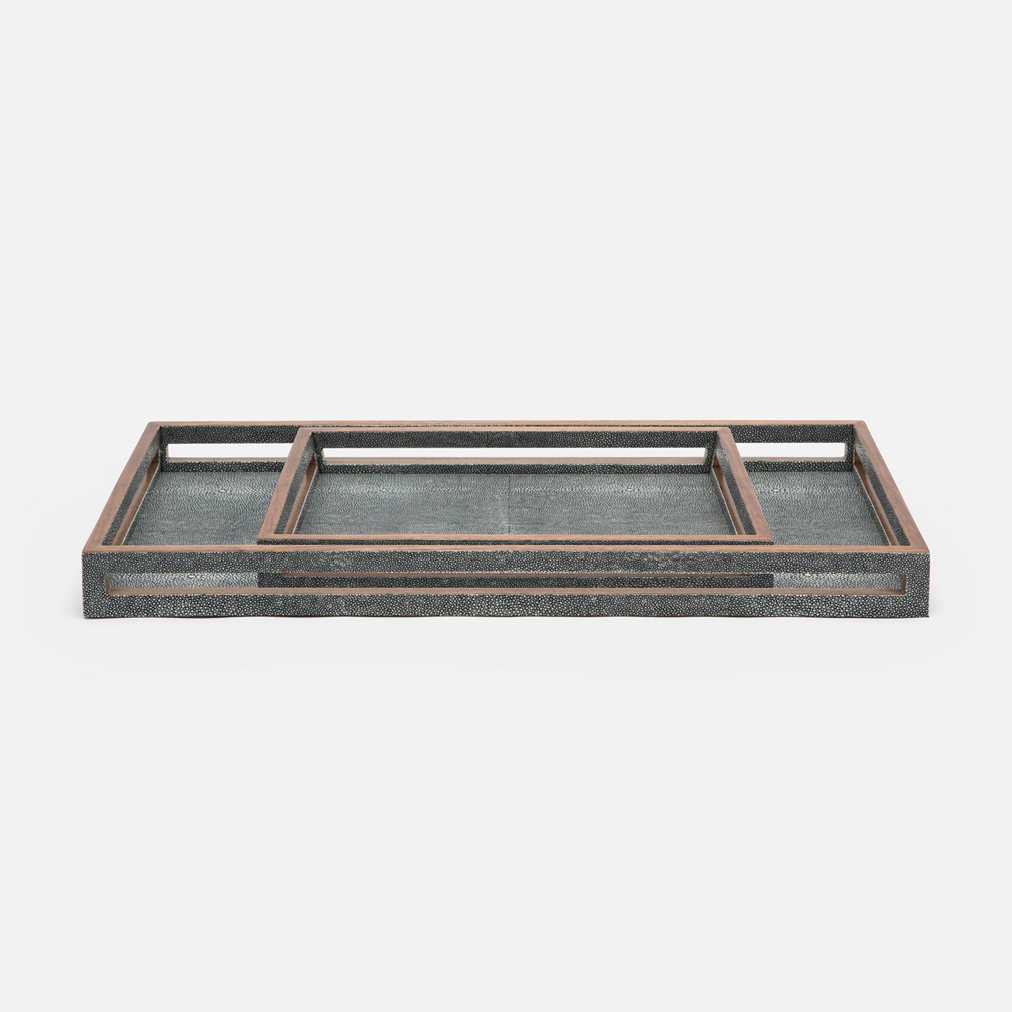 Radley Shagreen Console Tray - Set of 2