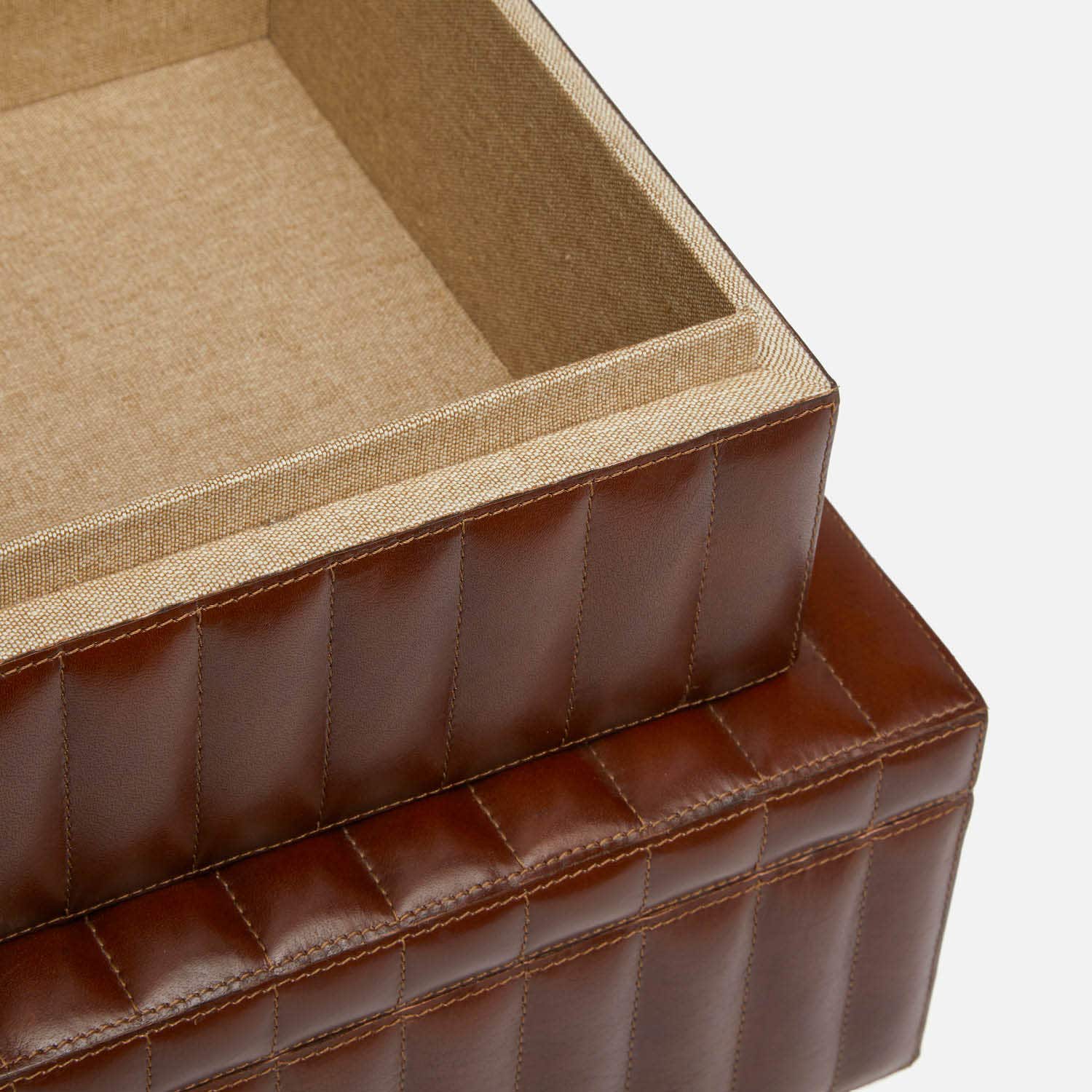 Rayford Leather Box - Set of 2