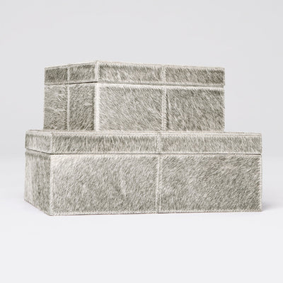 Roger Hair-On-Hide Box - Set of 2