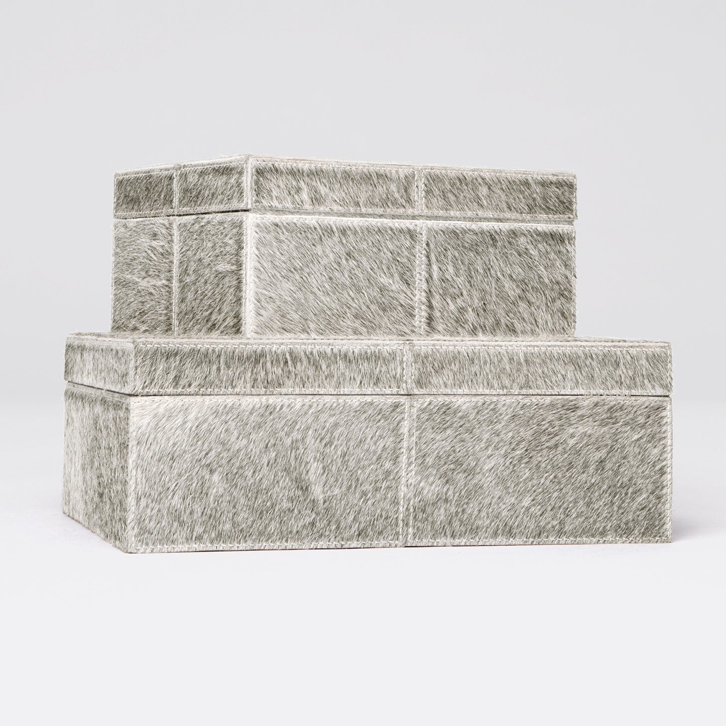 Roger Hair-On-Hide Box - Set of 2