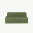 Sinclaire Sophisticated Velvet Storage Box - Set of 2