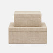 Valeria Casual Woven Box - Set of 2