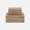 Velma Textured Decorative Box - Set of 2