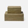 Velma Textured Decorative Box - Set of 2