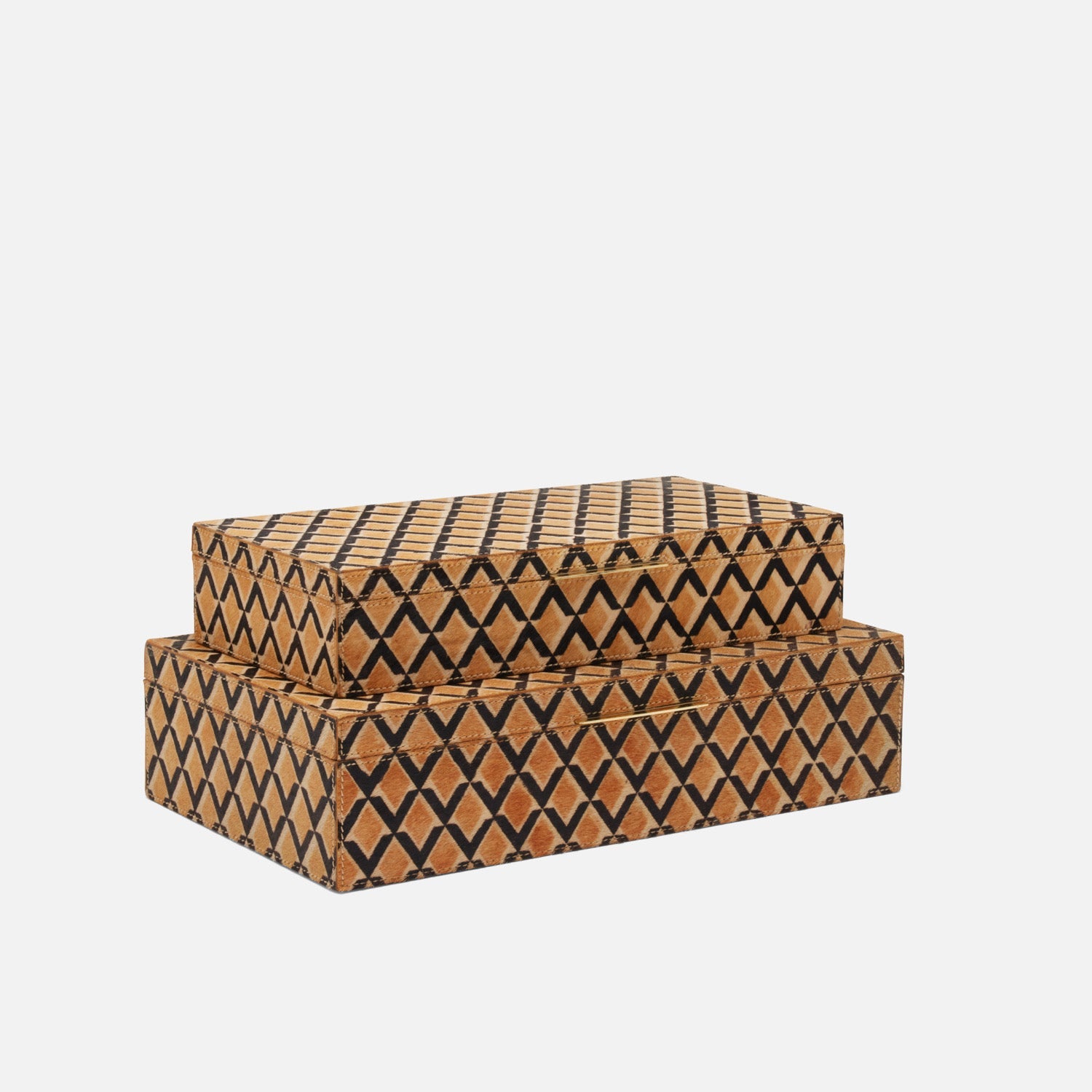 Zion Hair-On-Hide Box - Set of 2