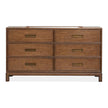 Magnussen Home Ridgefield Russet Double Drawer Dresser
