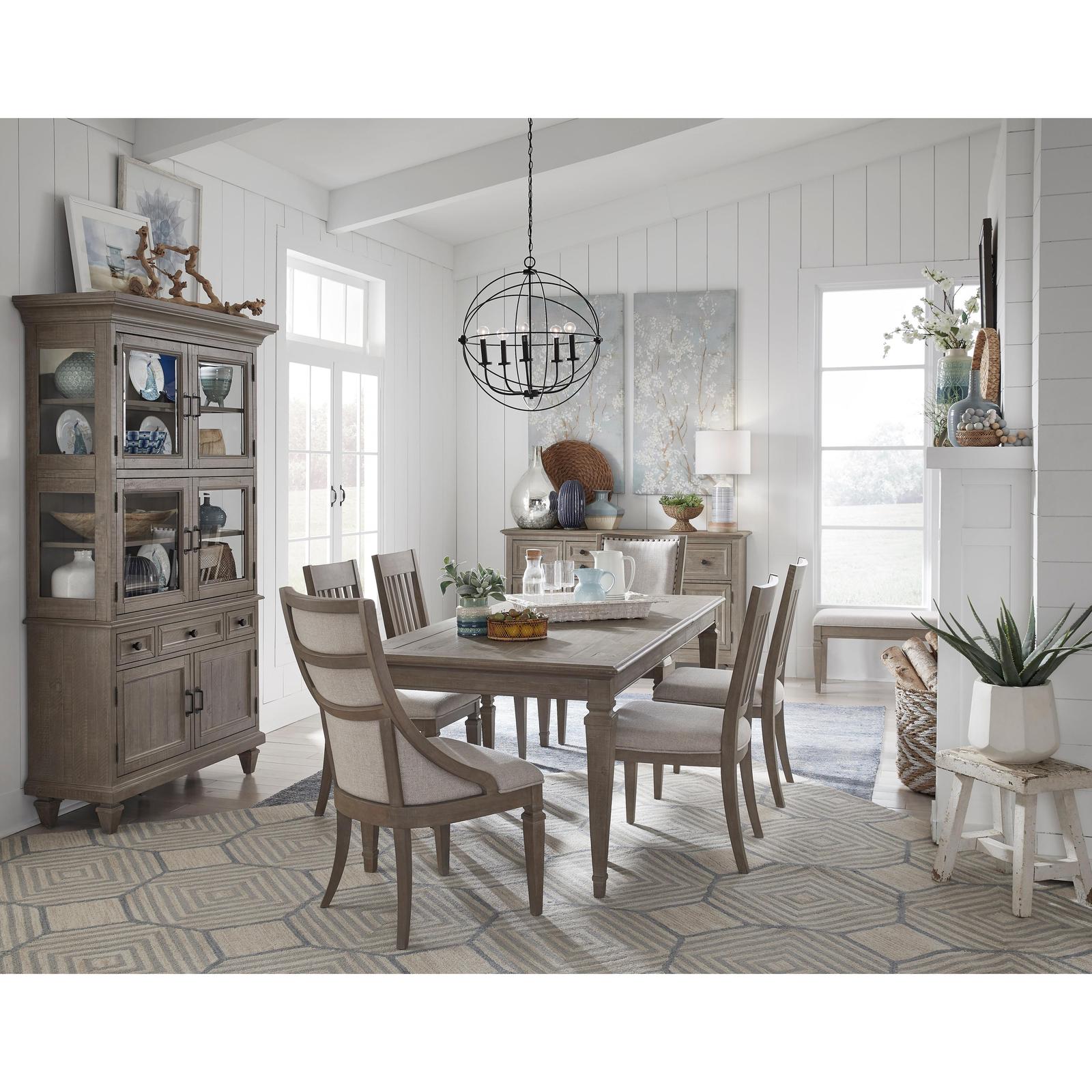 Magnussen Home Lancaster Dovetail Grey Dining Cabinet