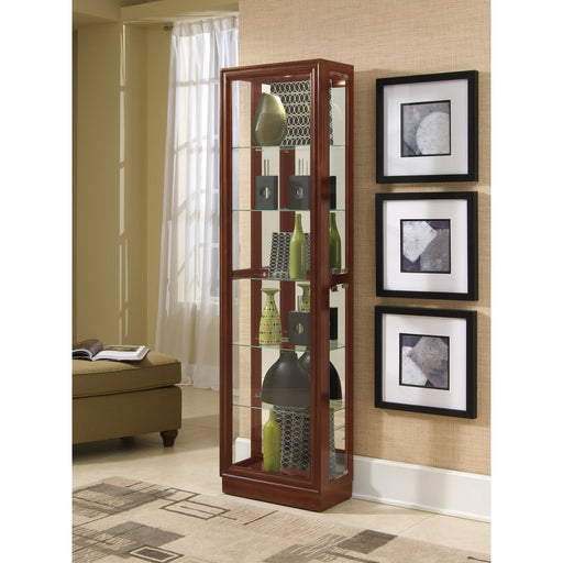 Pulaski Furniture PFC Curios Tall Traditional 5 Shelf Curio Cabinet