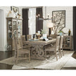 Magnussen Home Tinley Park Dove Tail Grey Extendable Rectangular Dining Table