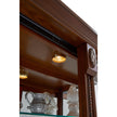 Pulaski Furniture PFC Curios Sliding Door 5 Shelf Curio Cabinet