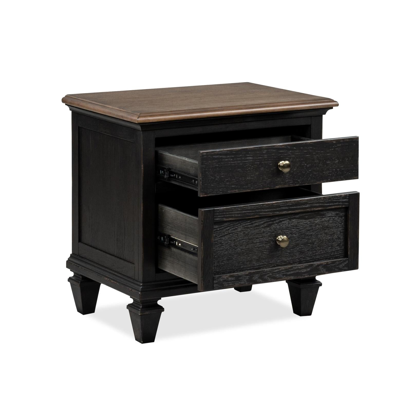 Magnussen Home Surrey Brown Drawer Nightstand