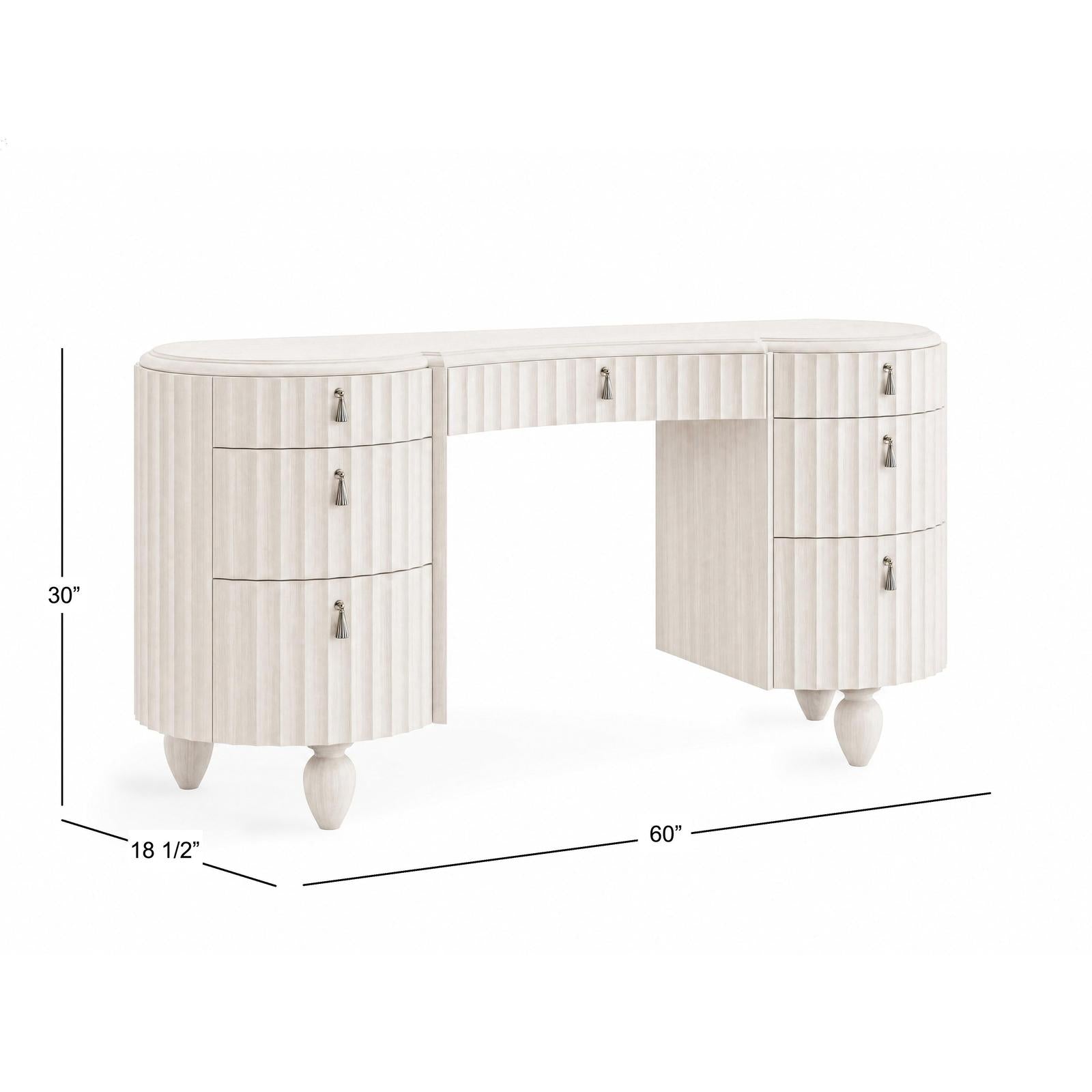Pulaski Furniture Vivienne Whisper White Vanity