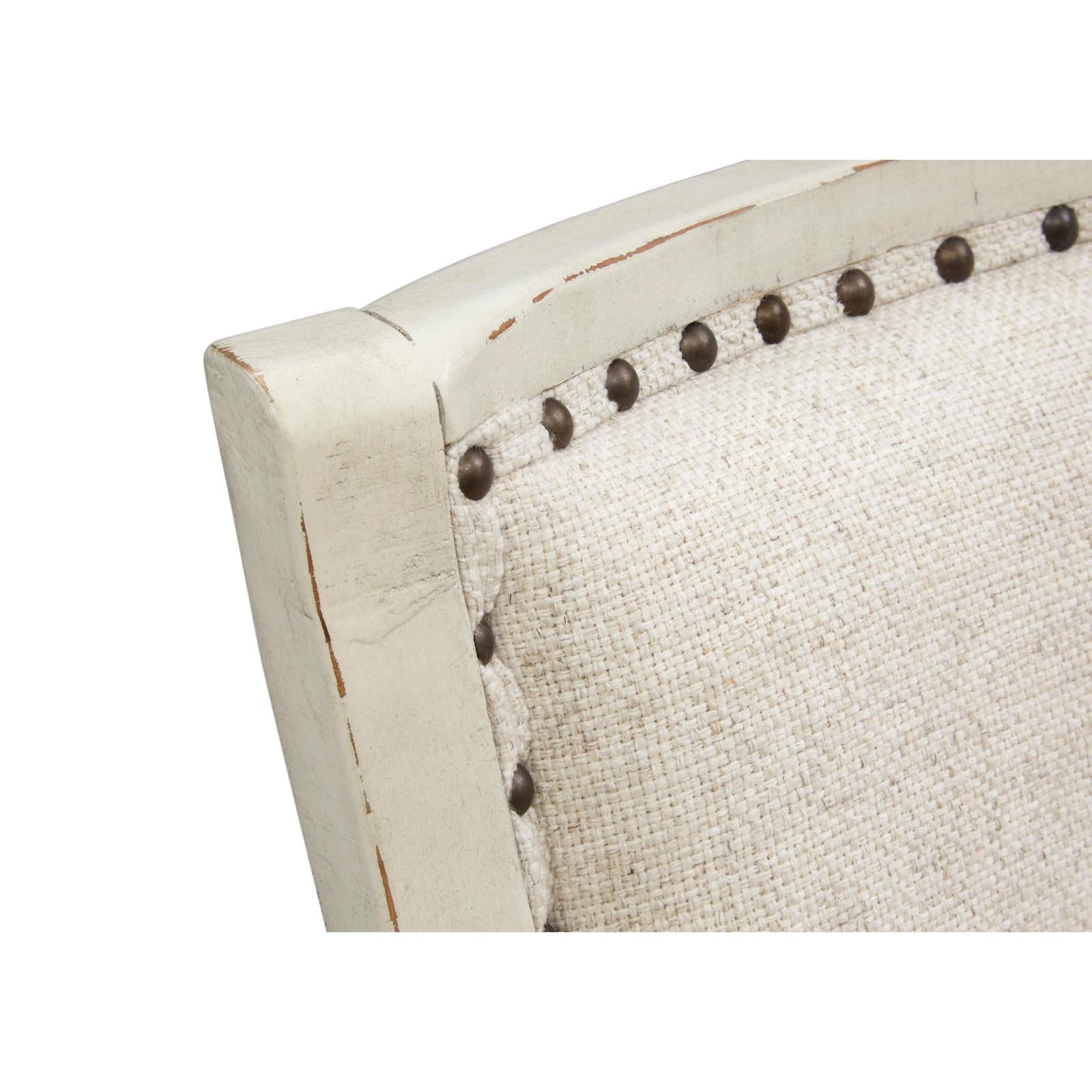 Magnussen Home Newport Alabaster Upholstered Bench