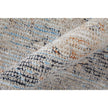 Feizy Caldwell 8980F Transitional Medallion Rug in Ivory/Blue/Orange