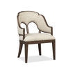 Magnussen Home Jubilee Brown Upholstered Arm Chair Two Pack