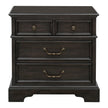 Pulaski Furniture Hickory Creek Brown Velvet 3 Drawer Nightstand