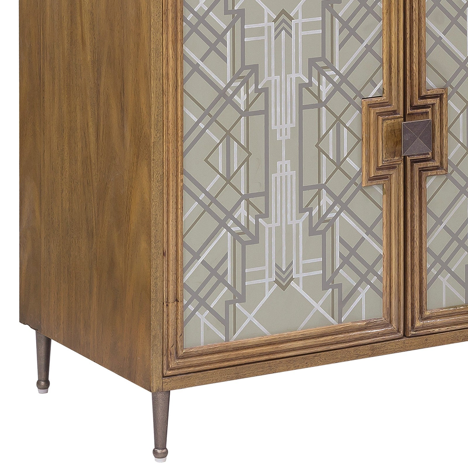 Pulaski Furniture Mid-Century Modern 4 Door Credenza