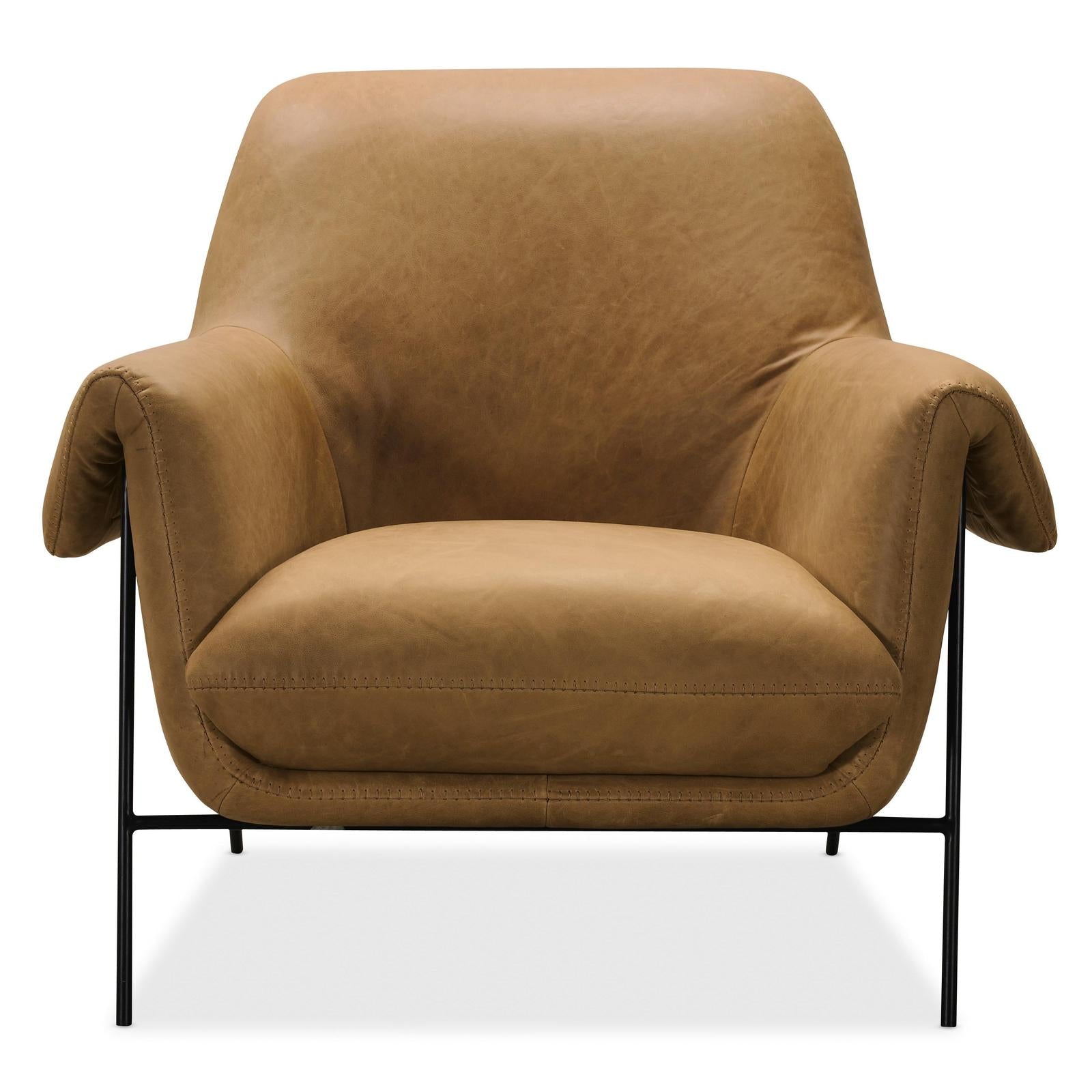 Hooker Furniture Ambroise Metal Frame Club Chair