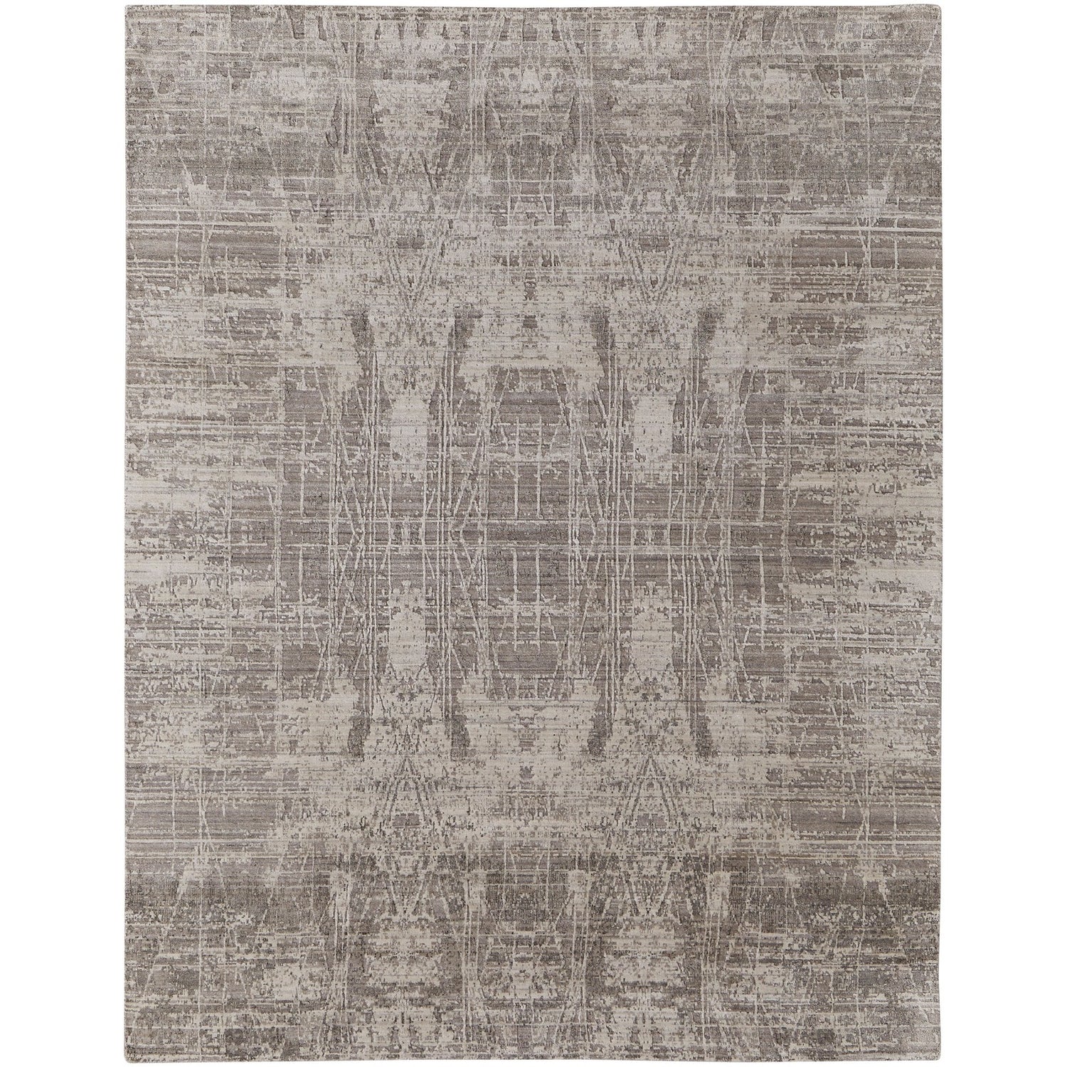 Feizy Eastfield 69A5F Modern Abstract in Gray/Ivory